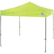 Ergodyne Tent, Pop-Up Canopy, 10'Wx10'Lx14'H, Lime EGO12910